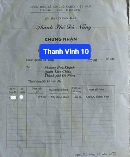 Bán nhà C4 đường Thanh Vinh 10, Hòa Khánh Bắc, Liên Chiểu 2