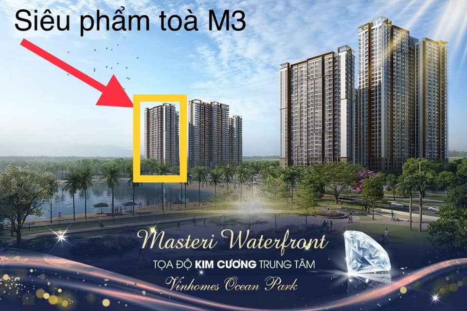 Cho thuê Căn hộ chung cư dự án Masteri Waterfront, Diện tích 68m², Giá 15 Triệu/tháng 1