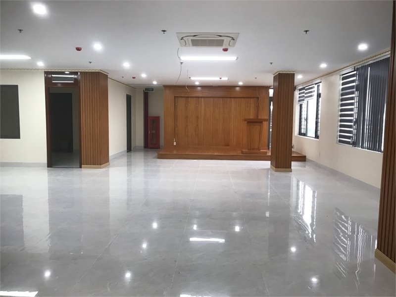 Cho thuê mặt bằng văn phòng 200m2 tòa nhà kđt chí linh, tpvt 2