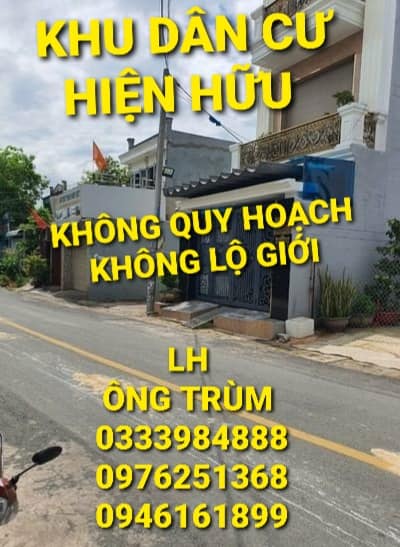 Nhỉnh 30tr/m2 Đất MT Huỳnh Thị Na Đông Thạnh Hóc Môn TPHCM 3