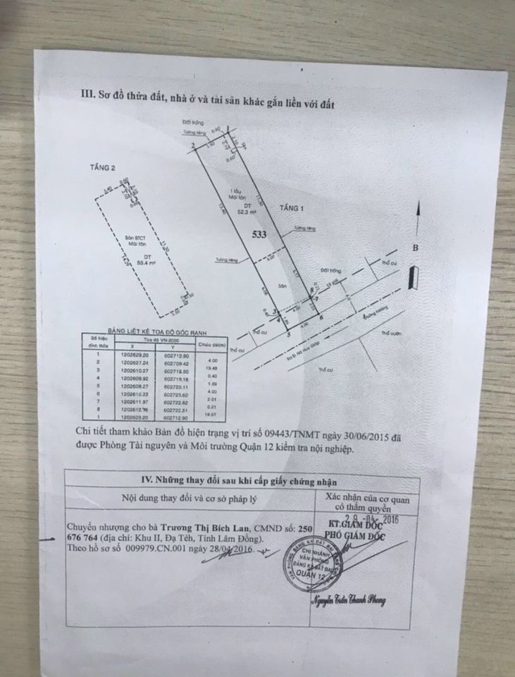 Chính chủ cần bán nhà HXH TẠI 8/17 đường TL31 , khu phố 3C, phường Thạnh Lộc, quận 12, Tp HCM 5