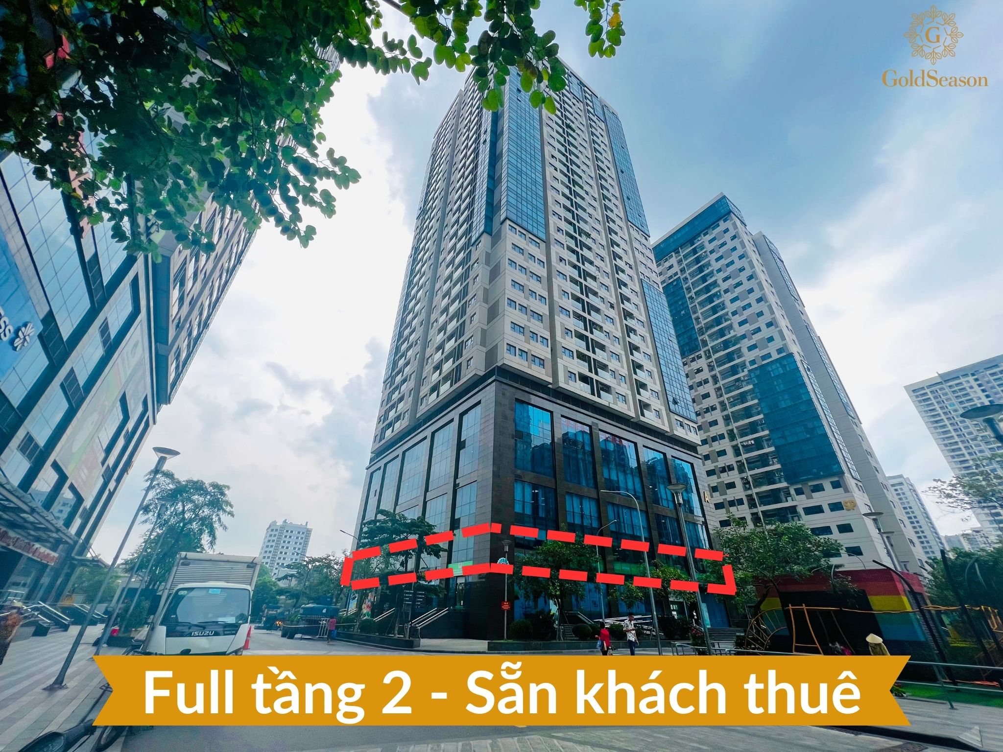 Bán gấp lô góc sàn văn phòng 1081,1m2 - Sở hữu lâu dài siêu hiếm quận Thanh Xuân - Sẵn khách thuê 2