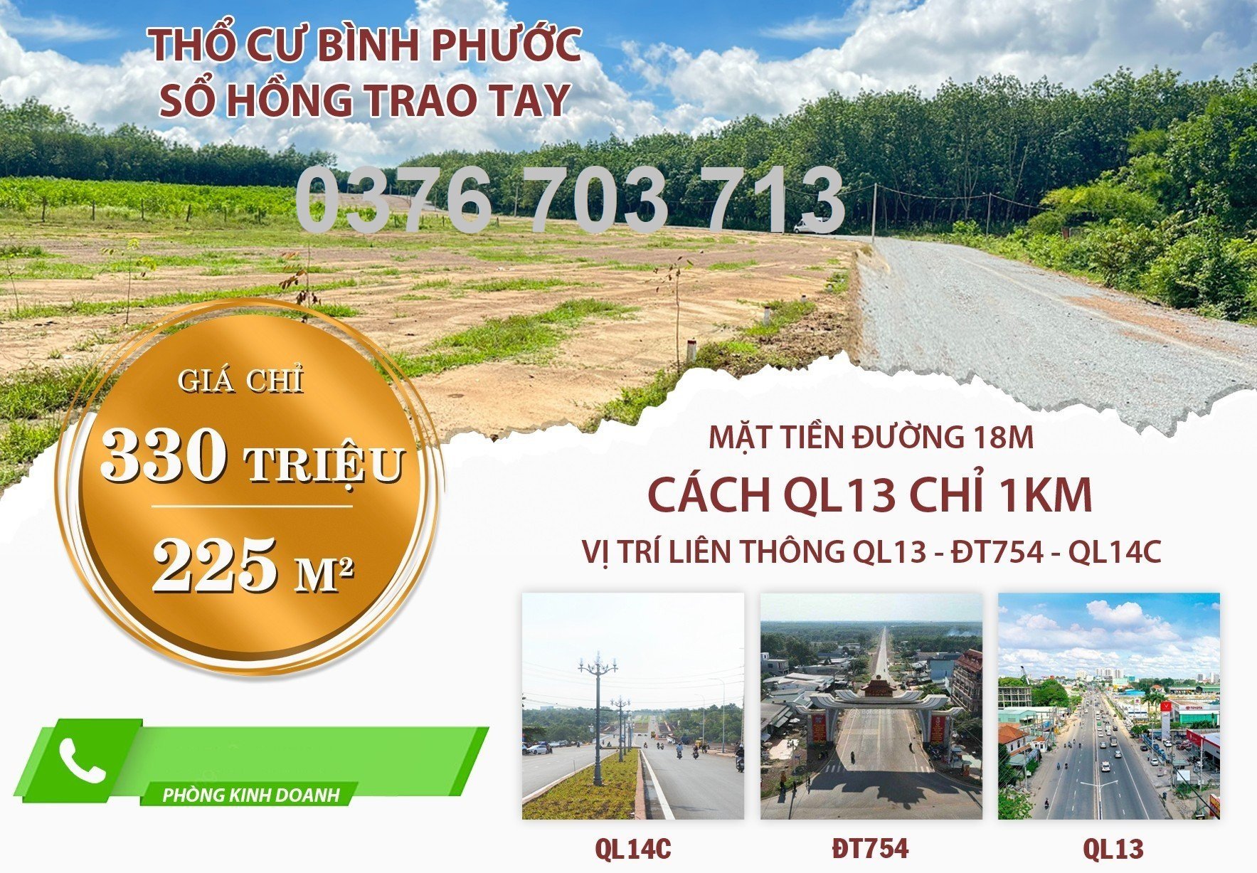 Cần bán Đất Lộc Ninh, Bình Phước, Diện tích 250m², Giá 1,5 Triệu/m² 1