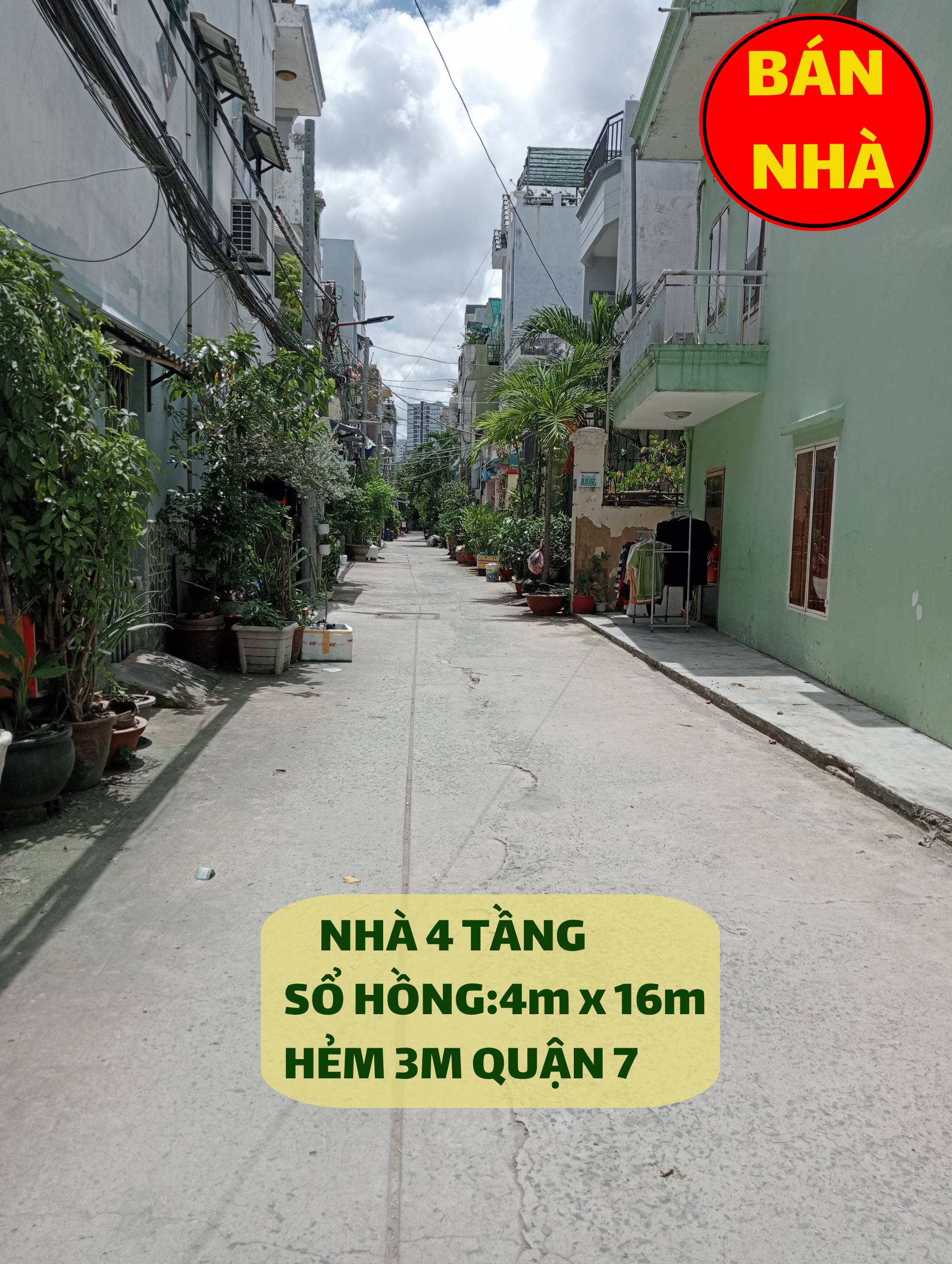 Trung tâm quận 7- 4 tầng- xe hơi tới nhà-  full nội thất- nhà mới ở ngay- nhỉnh 7 tỷ.