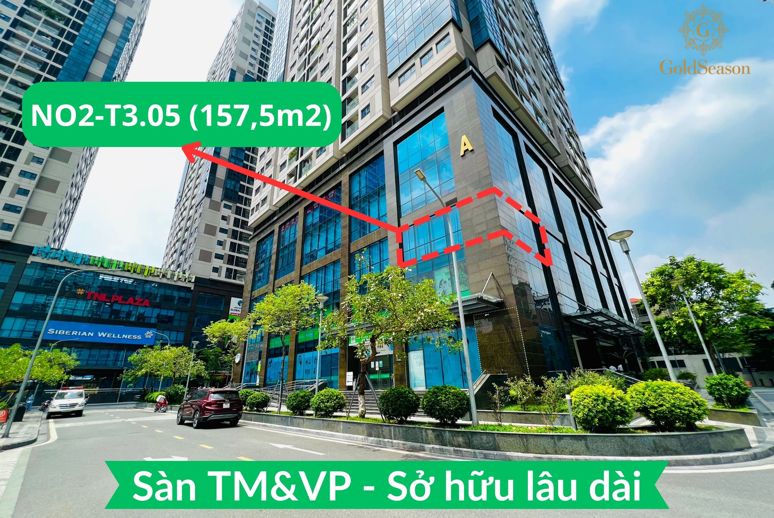 Trực tiếp CĐT bán lô góc sàn văn phòng 157,5m2 - Sở hữu lâu dài đỉnh nhất quận Thanh Xuân tiền thuê 470tr/năm 1