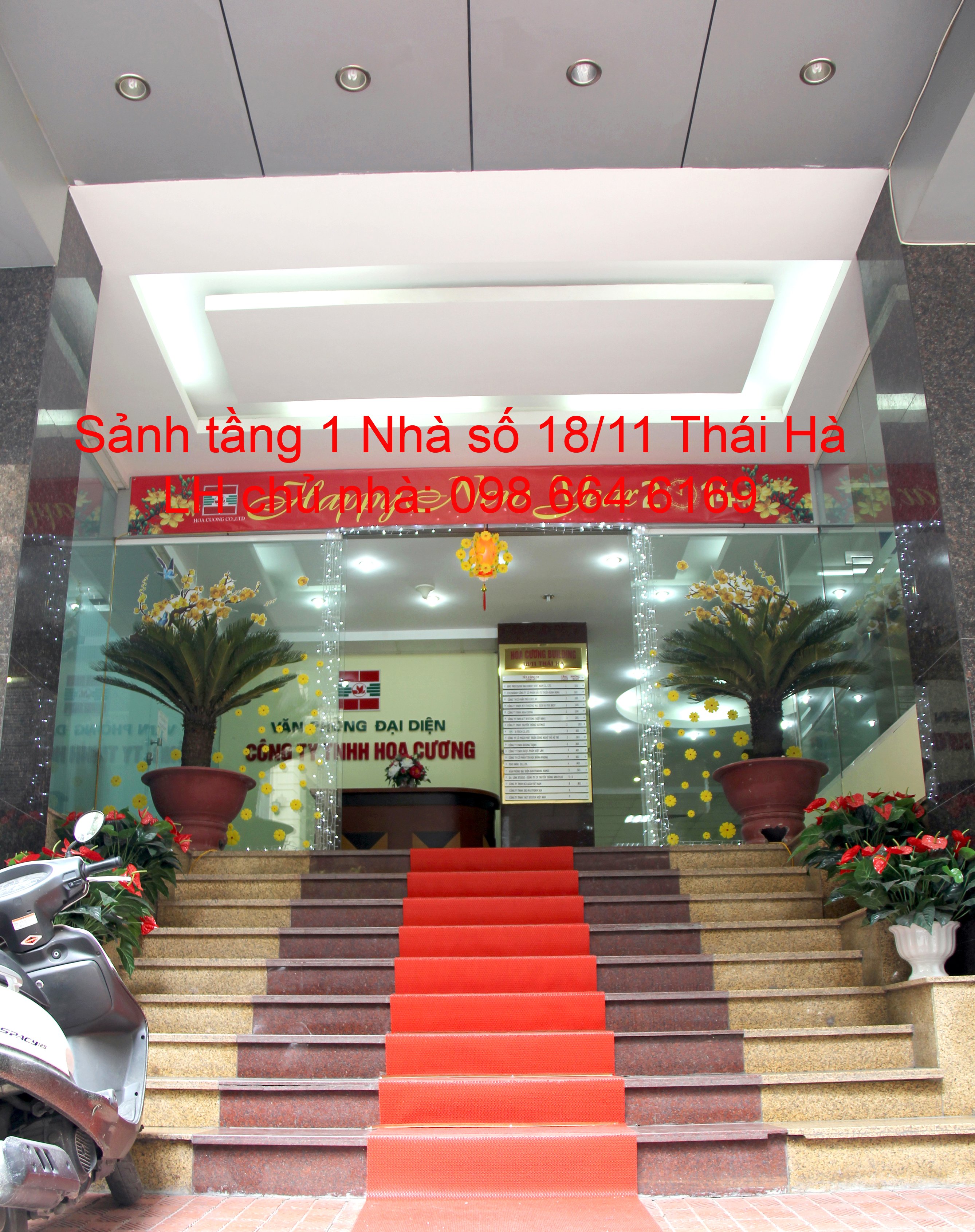 Cho thuê Văn phòng đường Thái Hà, Phường Trung Liệt, Diện tích 80m², Giá  18 triệu/tháng 8