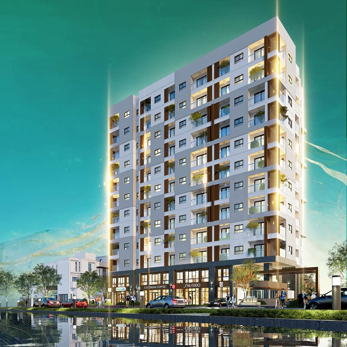 CĂN HỘ CAO CẤP CT1 RIVERSIDE LUXURY, VIEW SÔNG QUÁN TRƯỜNG. 2