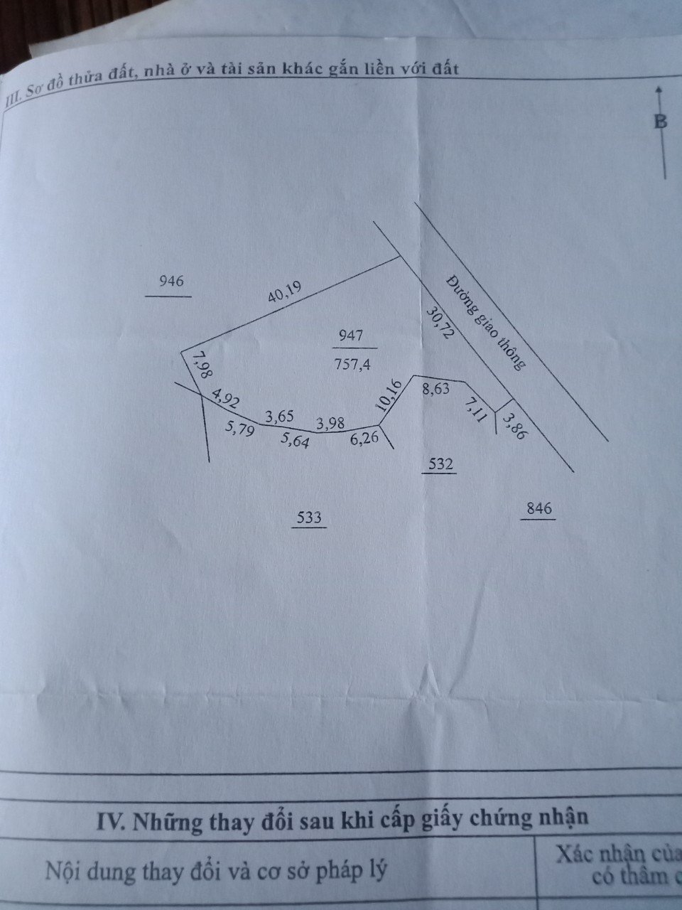 ( Cực hiếm) bán lô đất bám mặt đường 757 m2 mặt tiền tận 30m cách đường 261 500m đường xe công đánh võng, đất tại xã điềm thụy giá 2,2 tỷ 3