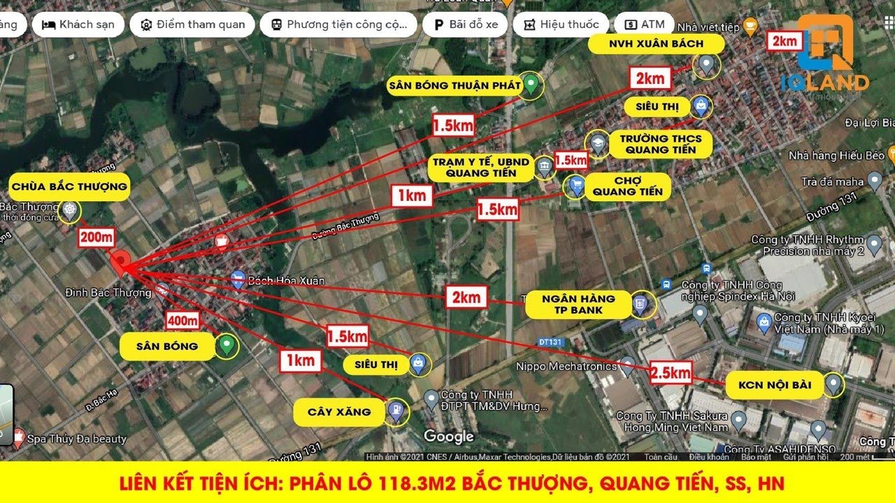 Cần bán đất bìa làng Quang Tiến Sóc Sơn cạnh kcn Nội Bài Giá cực tốt 2