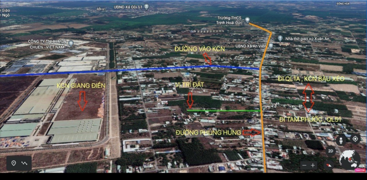 Cần bán Đất dự án Khu dân cư và siêu thị Trảng Bom, Diện tích 175m², Giá 1 tỷ 560 Triệu 2
