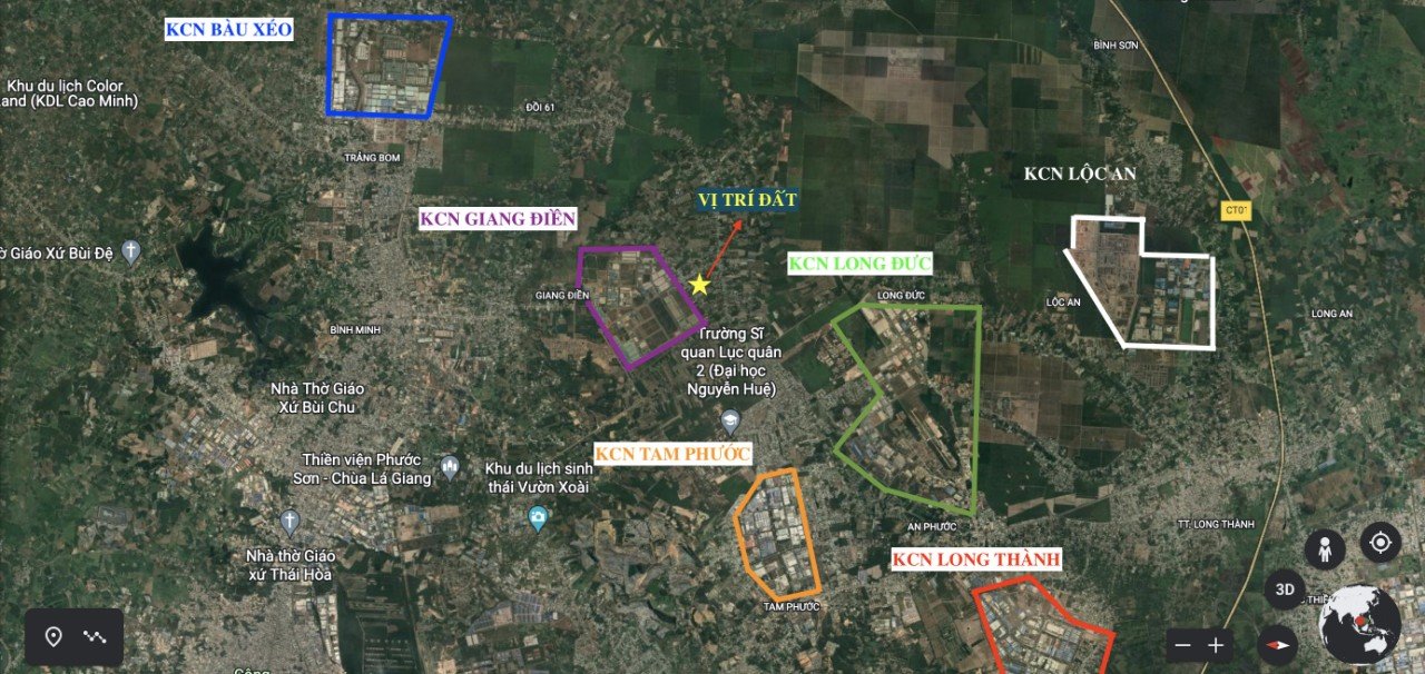 Cần bán Đất dự án Khu dân cư và siêu thị Trảng Bom, Diện tích 175m², Giá 1 tỷ 560 Triệu