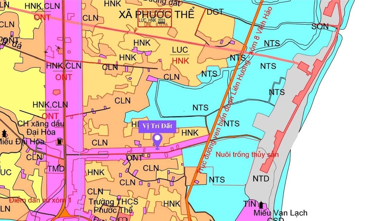 Lô đất ven biển Bình Thuận, full thổ cư, sổ sẵn, mặt tiền đường 29m, giá chỉ 799 triệu. 3