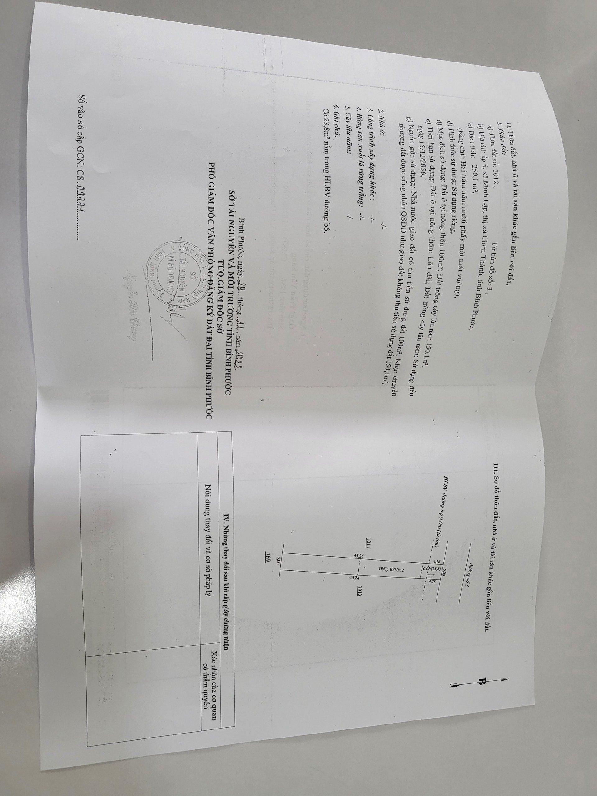 Lô mặt tiền DT 756 xã Minh Lập, Chơn Thành, Bình Phước - Xã Minh Lập có 2 siêu phẩm duy nhất mua là lời ngay. 5