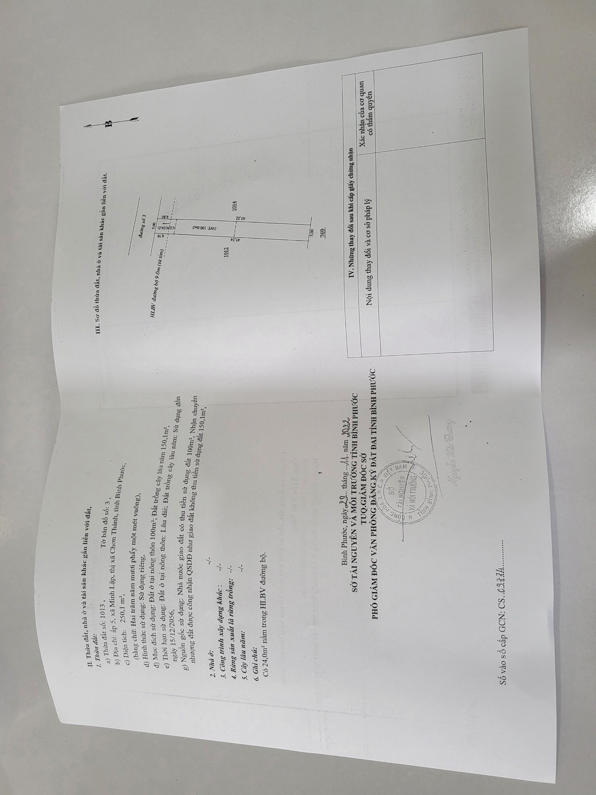 Lô mặt tiền DT 756 xã Minh Lập, Chơn Thành, Bình Phước - Xã Minh Lập có 2 siêu phẩm duy nhất mua là lời ngay. 6