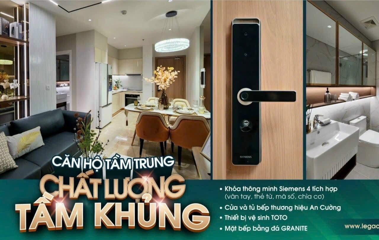 Dễ dàng sở hữu 2PN diện tích 59.6m2 chỉ cần trả trước 200tr đến khi nhận nhà 2