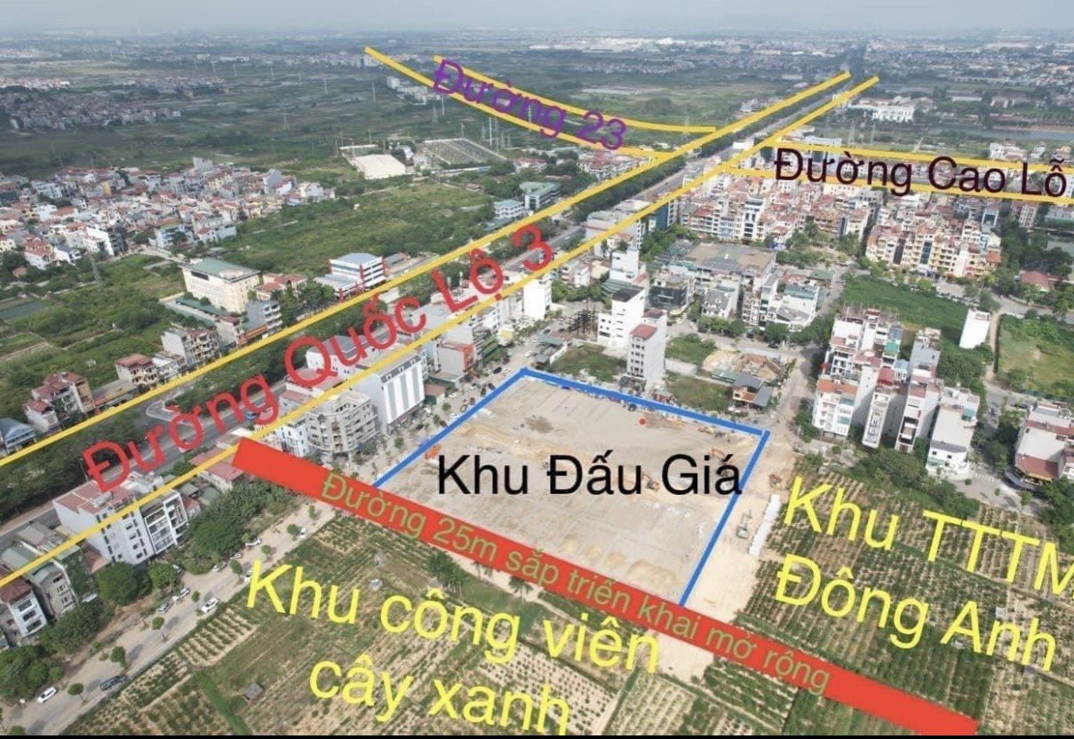 Bán đất Đấu giá x7, khu Vườn Đào, Đông Anh, Hà Nội 3