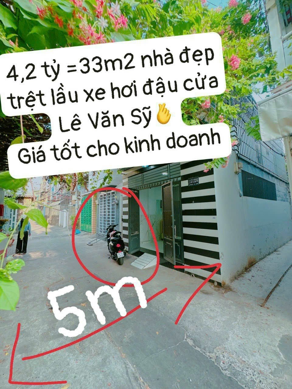 HXH LÊ VĂN SỸ - PHÚ NHUẬN - 33M2 - 4.2 TỶ TL 5