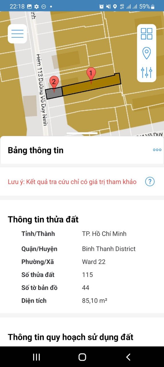 Chính chủ cần bán nhà tại 113/14 Võ Duy Ninh phường 22 quận Bình Thạnh 3