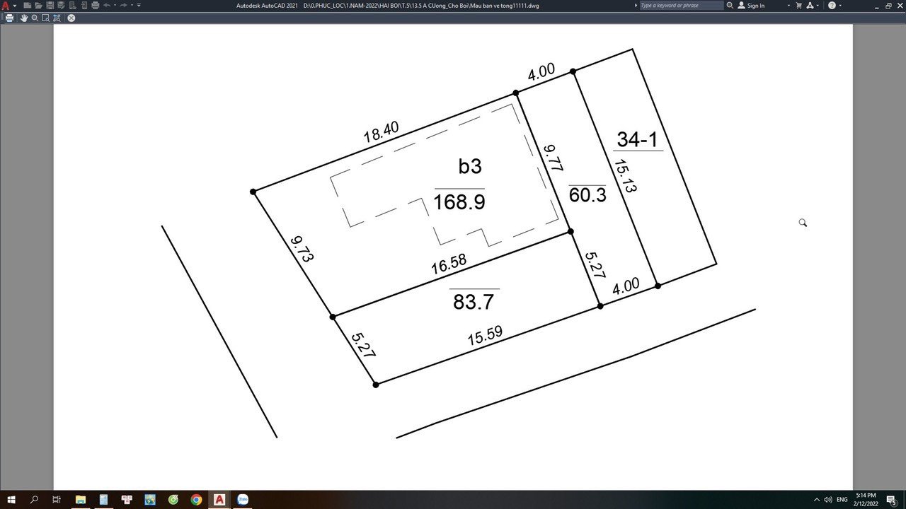 Chủ cần tiền bán nhanh mảnh đất 60,3m2 Tại Hải Bối Đông Anh HN ( mảnh Đất Nằm Trong Đê ) 3