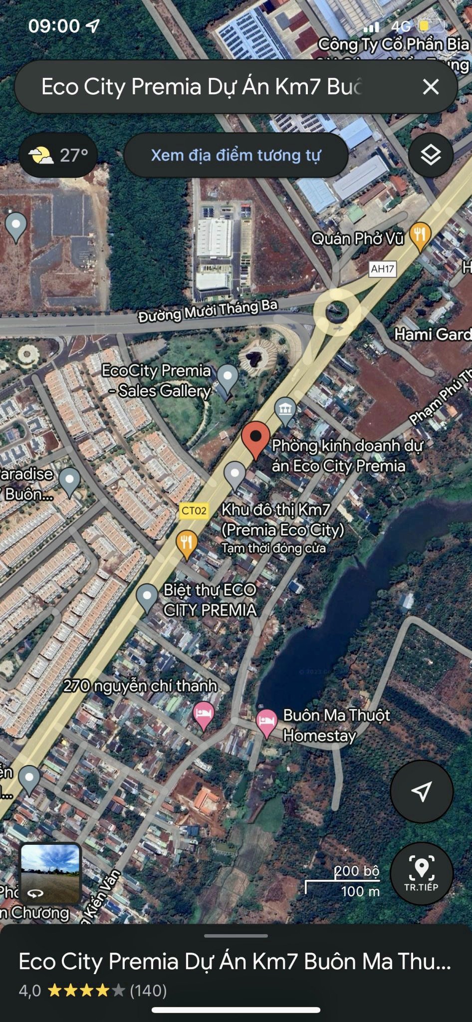 Cần bán Đất đường Nguyễn Chí Thanh, Xã Tân An, Diện tích 160m², Giá 5.5 Tỷ
