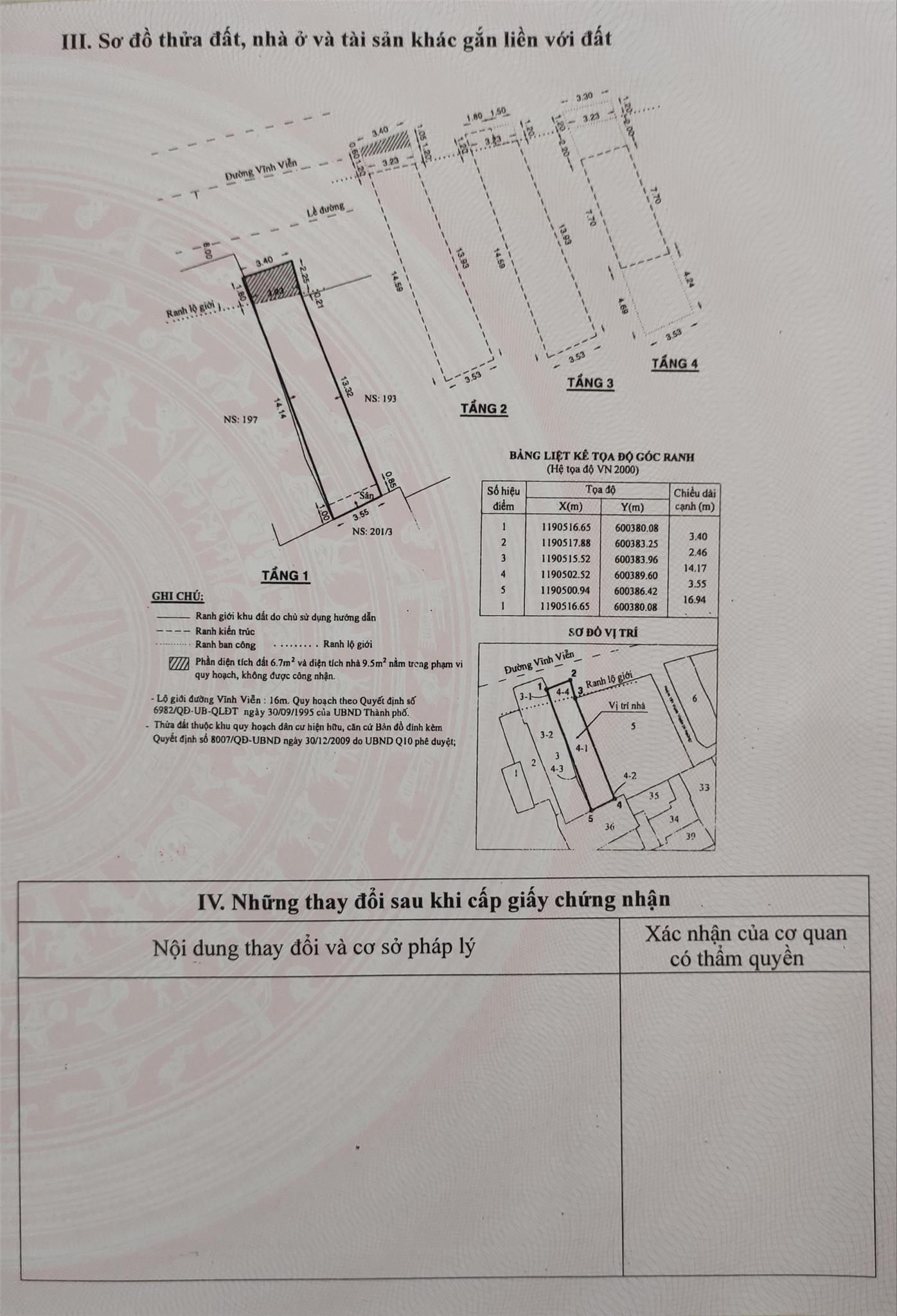 CHÍNH CHỦ Cần Bán Căn Nhà Mặt Phố Đường Vĩnh Viễn, Phường 4, Quận 10, Tp Hồ Chí Minh 2