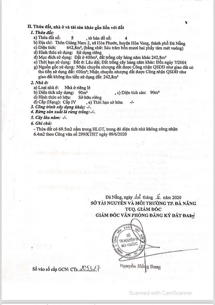 2d bán nhà Hòa Phước, Đà Nẵng 640m2 ngang 15m nở hậu hơn 3 tỷ làm nhà vườn, kho, phân lô đều tốt 2
