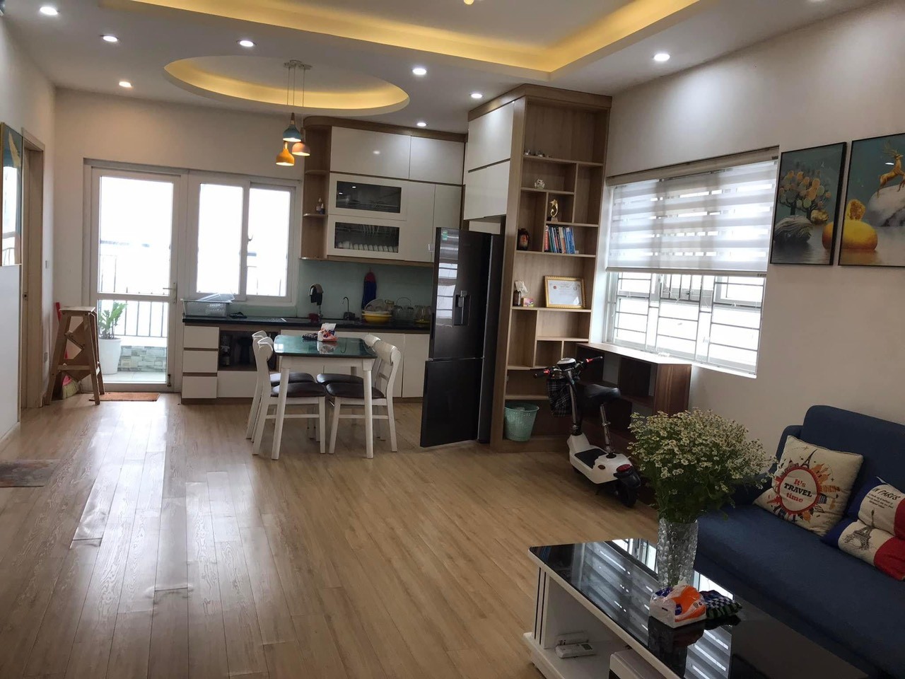 Cần bán căn hộ góc 80m hướng Đông view Hồ, full nội thất mới tại KDT Thanh Hà Mường Thanh 2