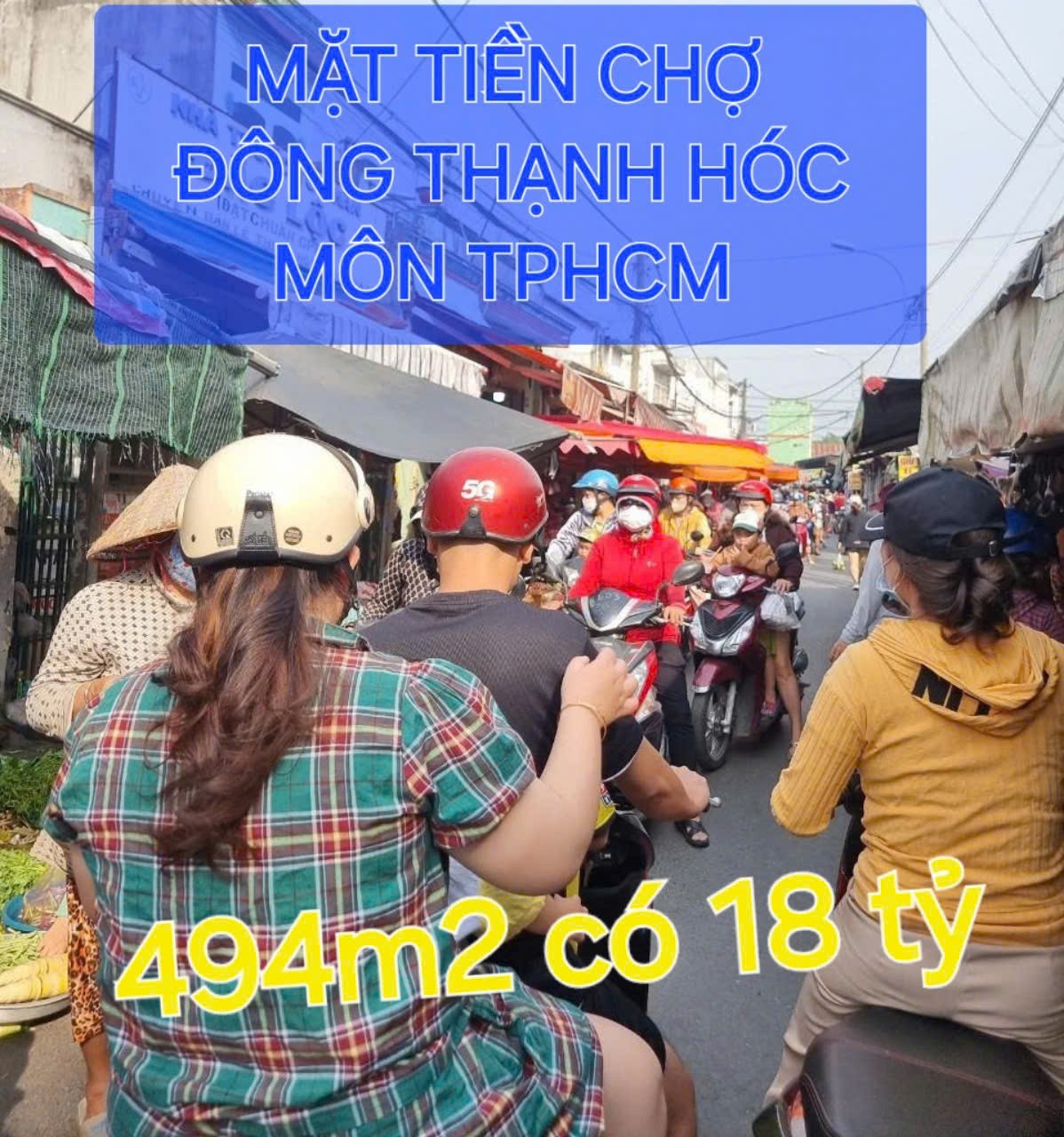 Bao Giá Toàn Hóc Môn 494m2 có 18 tỷ Mặt tiền Chợ Đông Thạnh  TP.HCM 3