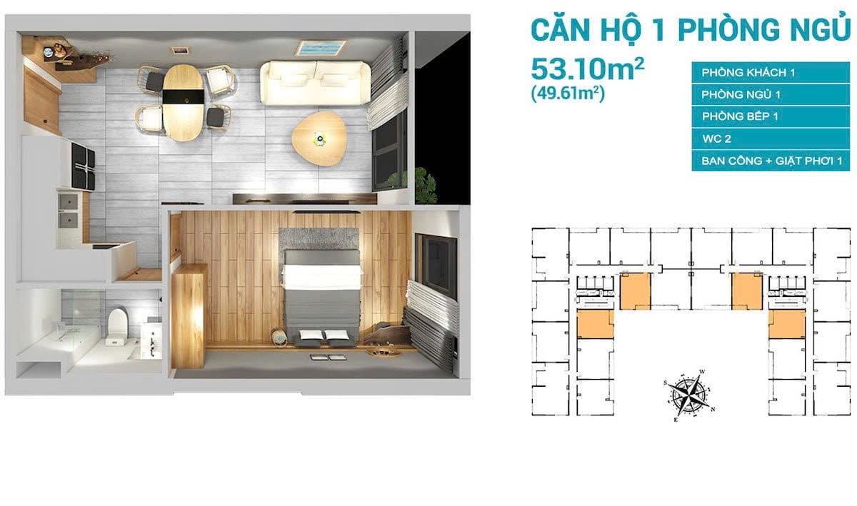 Bán căn chung cư, căn hộ Lavida Plus, Quận 7 kế Phú Mỹ Hưng giá rẻ chỉ từ 1 tỷ 4 5