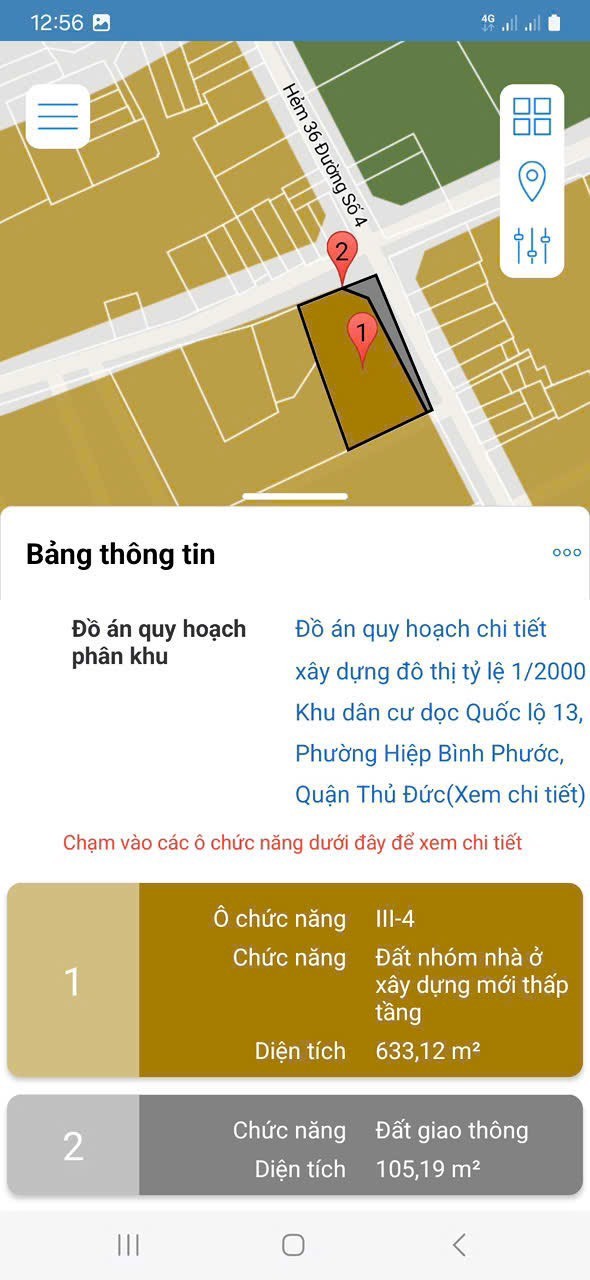 Cần bán Đất Phường Hiệp Bình Phước, Thủ Đức, Diện tích 600m², Giá 45 Tỷ