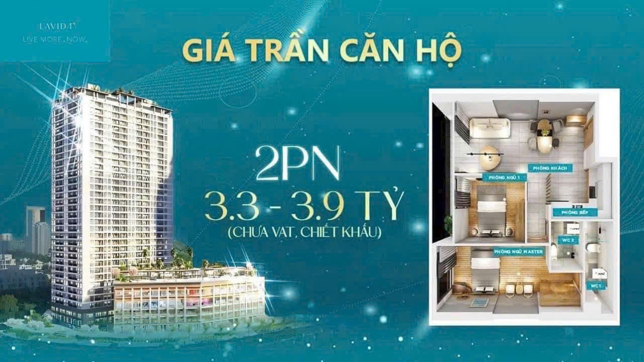 Booking 30 triệu, sở hữu căn hộ Lavida Plus Quận 7, liền kề Phú Mỹ Hưng giá rẻ, ở ngay 4