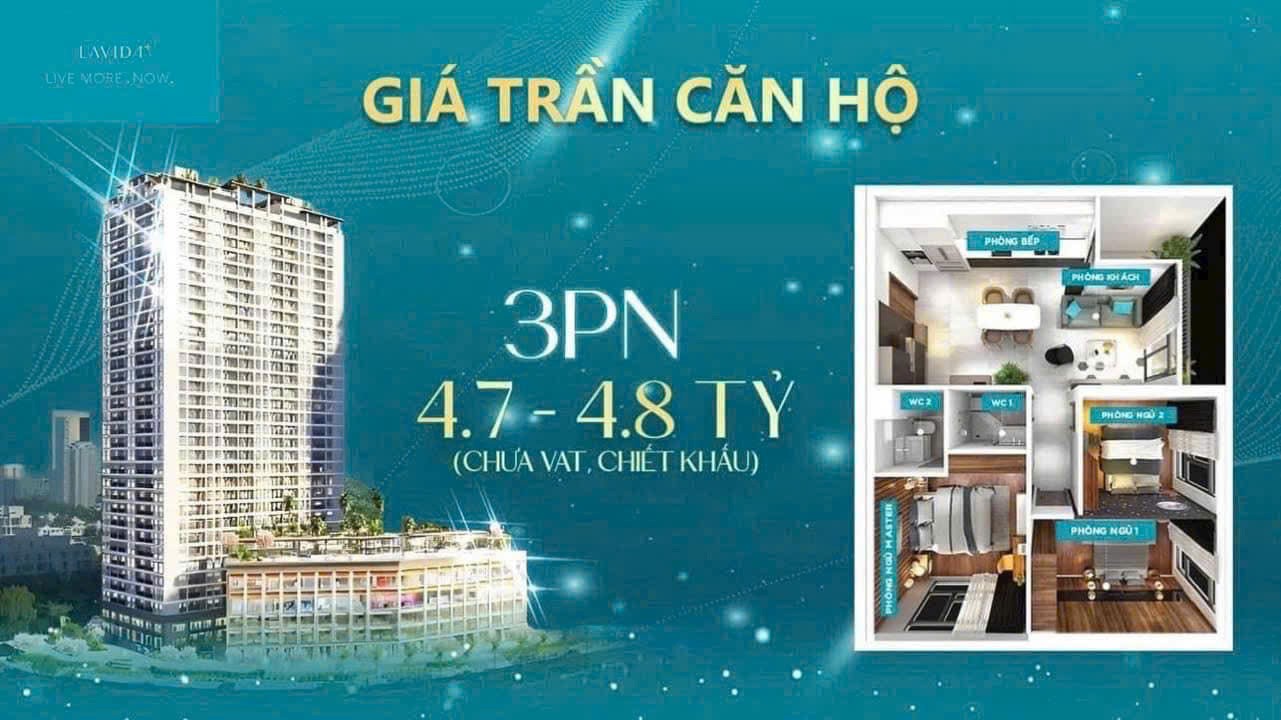 Booking 30 triệu, sở hữu căn hộ Lavida Plus Quận 7, liền kề Phú Mỹ Hưng giá rẻ, ở ngay 5