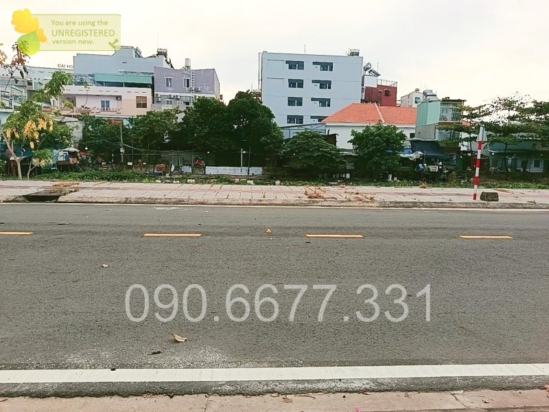 ‼Ngay Pearl Plaza - Mặt tiền bờ kè 20m có vỉa hè - Ngang gần 7m nở hậu