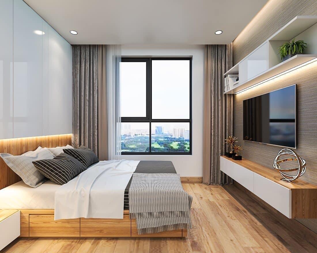 CHO THUÊ CĂN HỘ BCONS PLAZA, DĨ AN - 52M², 2PN, 7.5 TRIỆU/THÁNG - SỔ ĐỎ full 5