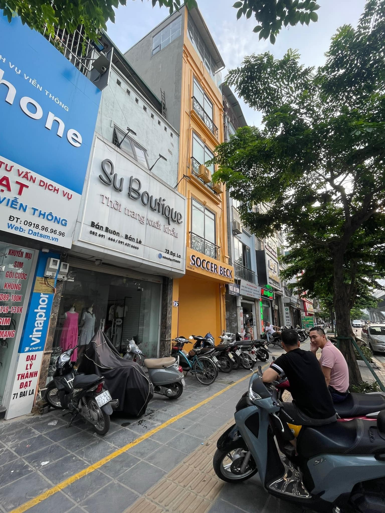 Bán nhà mặt phố Đại La Lô góc 85m² mặt tiền 4.6m sổ vuông nở hậu chỉ 52 tỷ 3