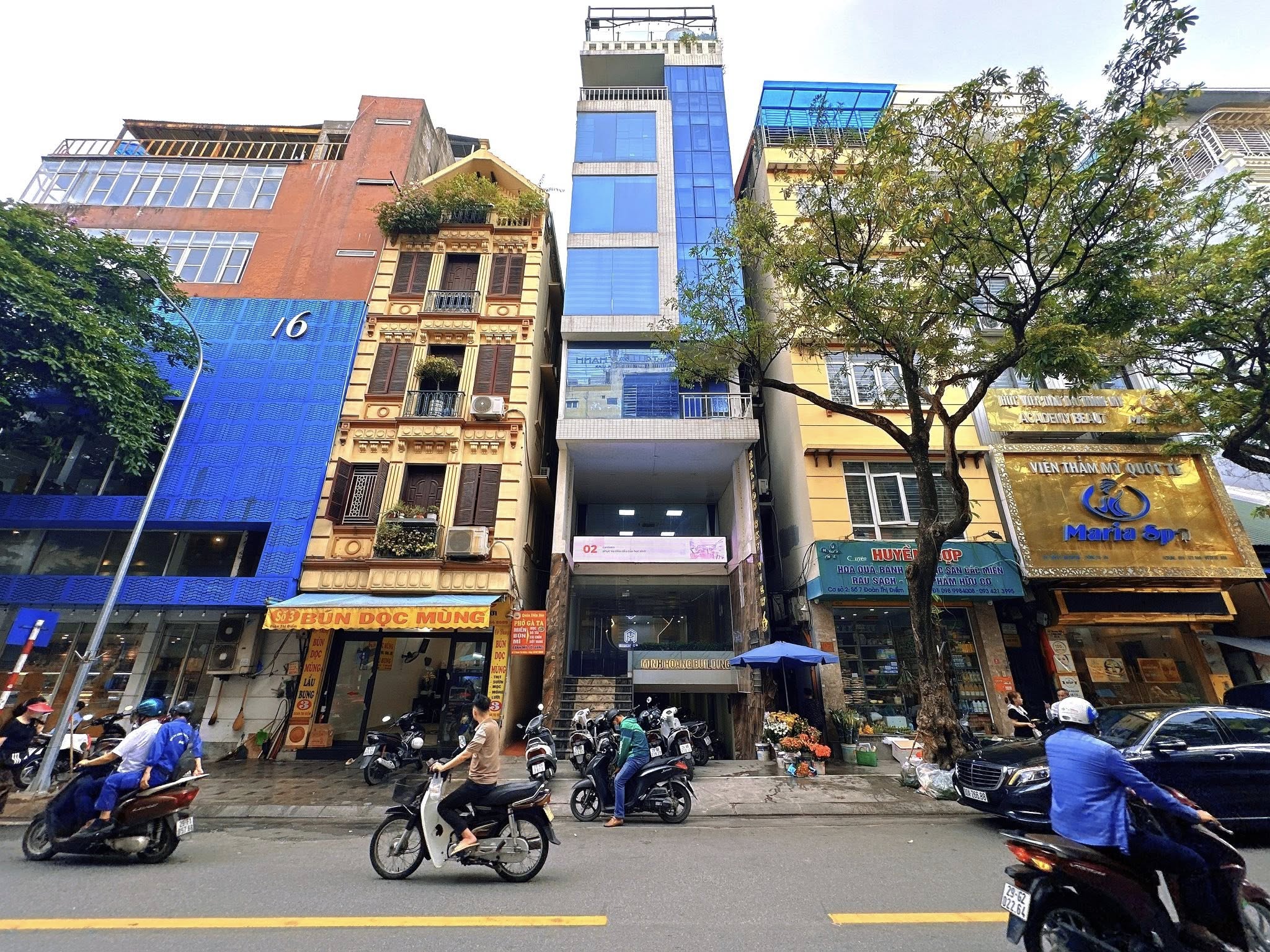 Tòa Văn Phòng ĐẸP !  9 Tầng Trục Tôn Đức Thắng 160M2 110 Tỷ Dòng tiền 2,5 Tỷ/Năm