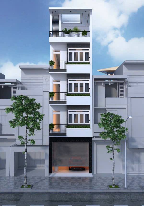 Bán nhà trung tâm Hoài Đức, khu đô thị Hinode Royal Park 42M 5 Tầng, gara ô tô, kinh doanh 6