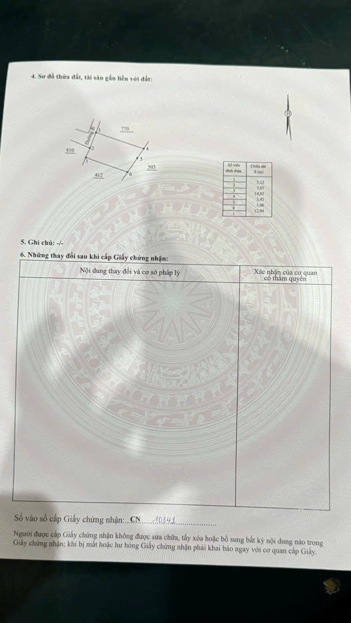 Bán lô đường tổ 4 diên lạc đường ô tô giá chỉ 820tr (tl) 2