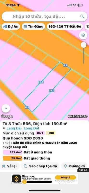 BÁN GẤP 2 LÔ ĐẤT – LÁNG DÀI, ĐẤT ĐỎ 3