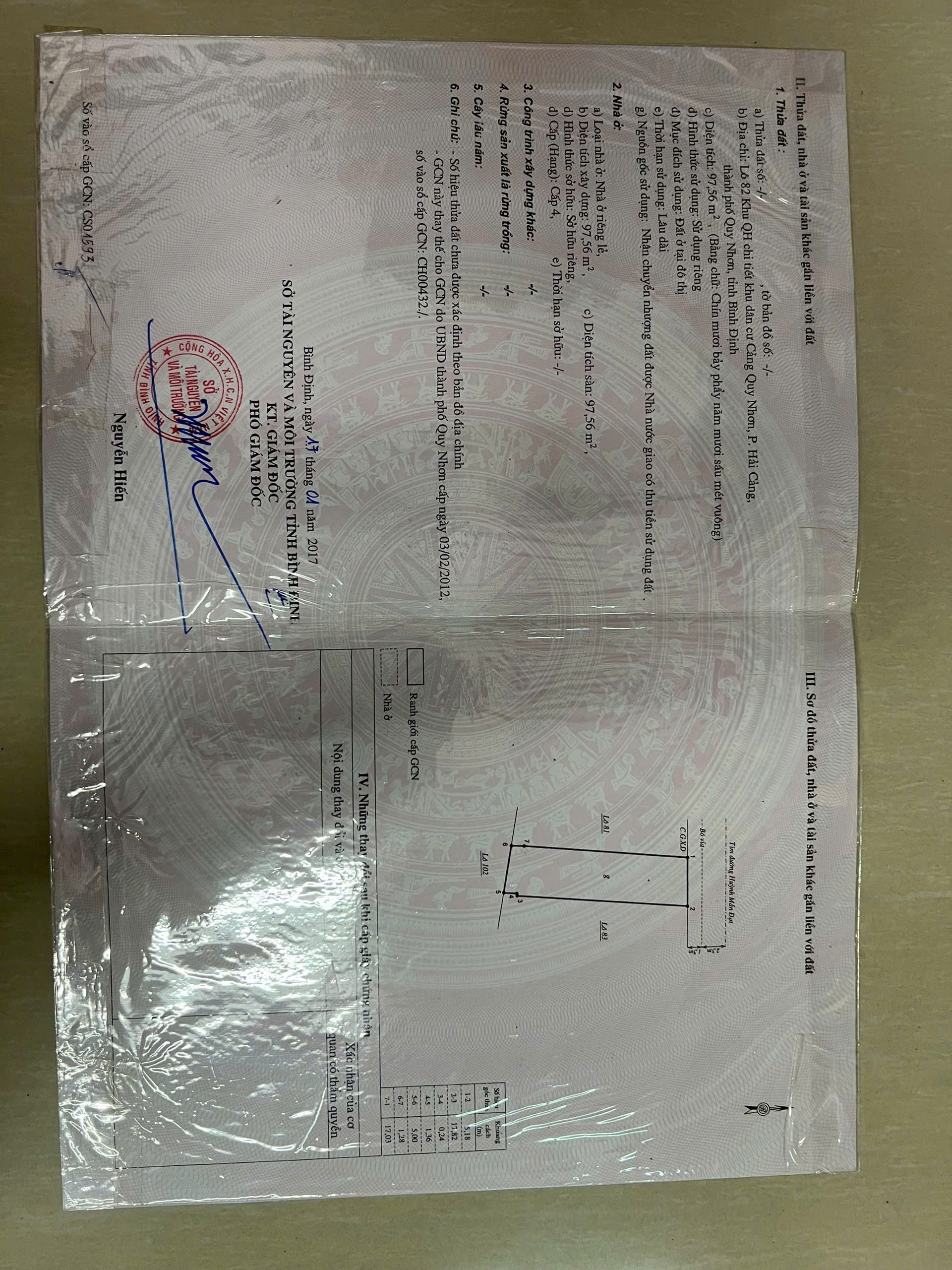 Chính Chủ Bán Nhà Tại 17 Đường Huỳnh Mẫn Đạt, Phường Hải Cảng, TP Quy Nhơn, Tỉnh Bình Định 2