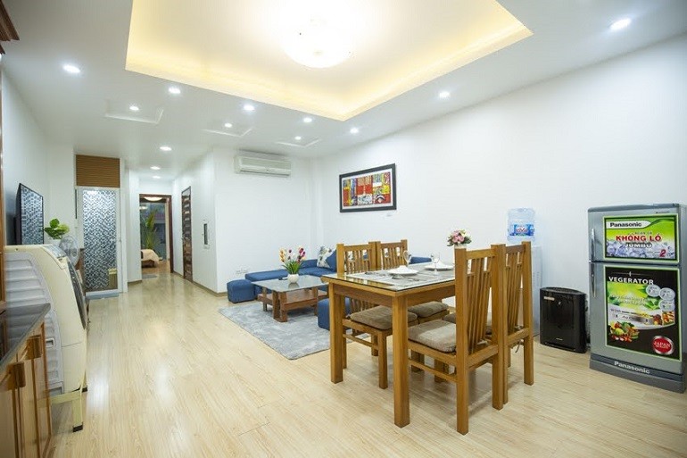 Cho thuê căn hộ 1PN rộng 85m2 tại Kim Mã, Ba Đình, đầy đủ nội thất đẹp, hiện đại 3