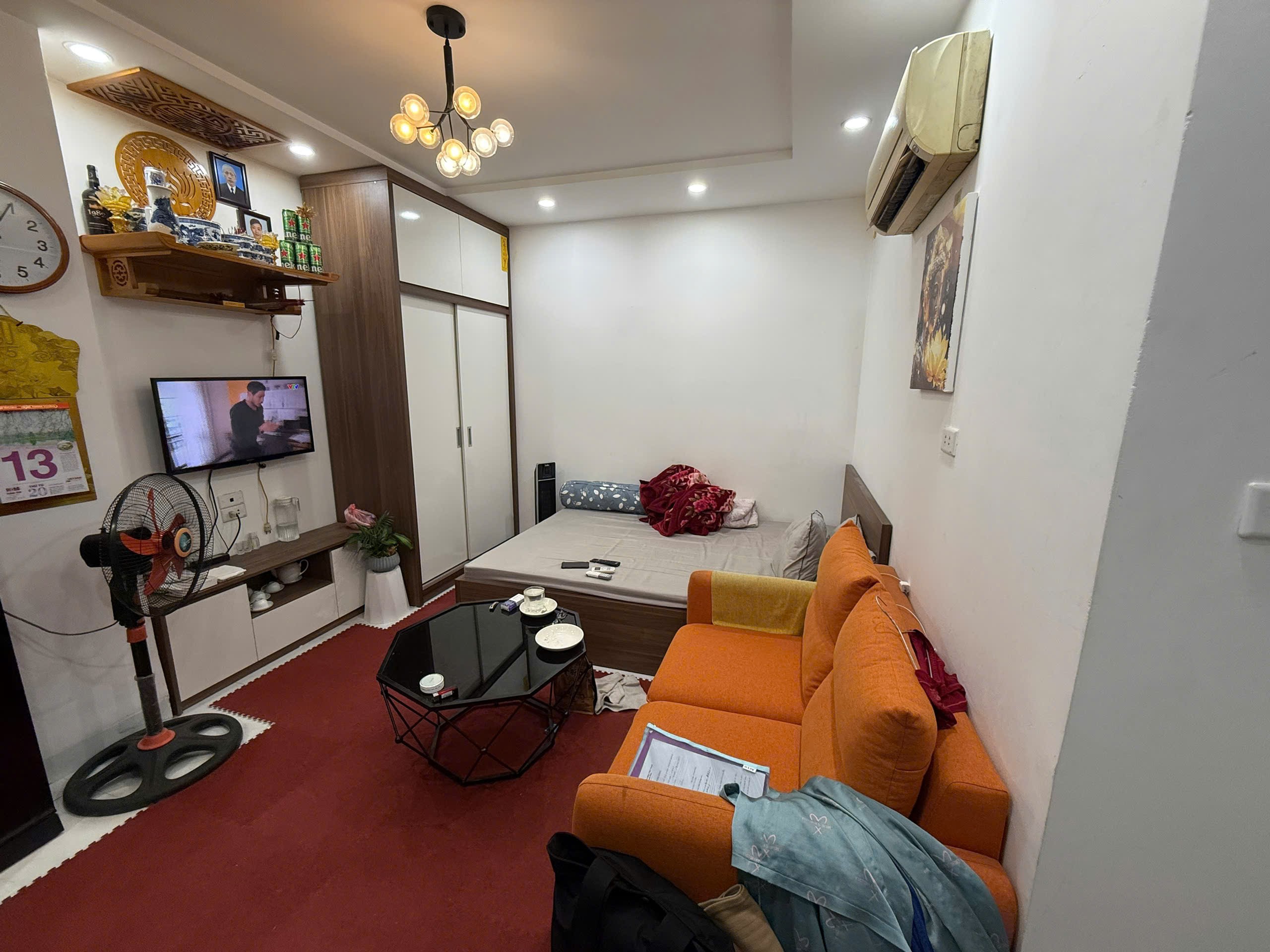Bán căn hộ CCMN studio Hồ Tùng Mậu, Cầu Giấy 30m giá 1.3 tỷ, tòa mới xây 2 năm