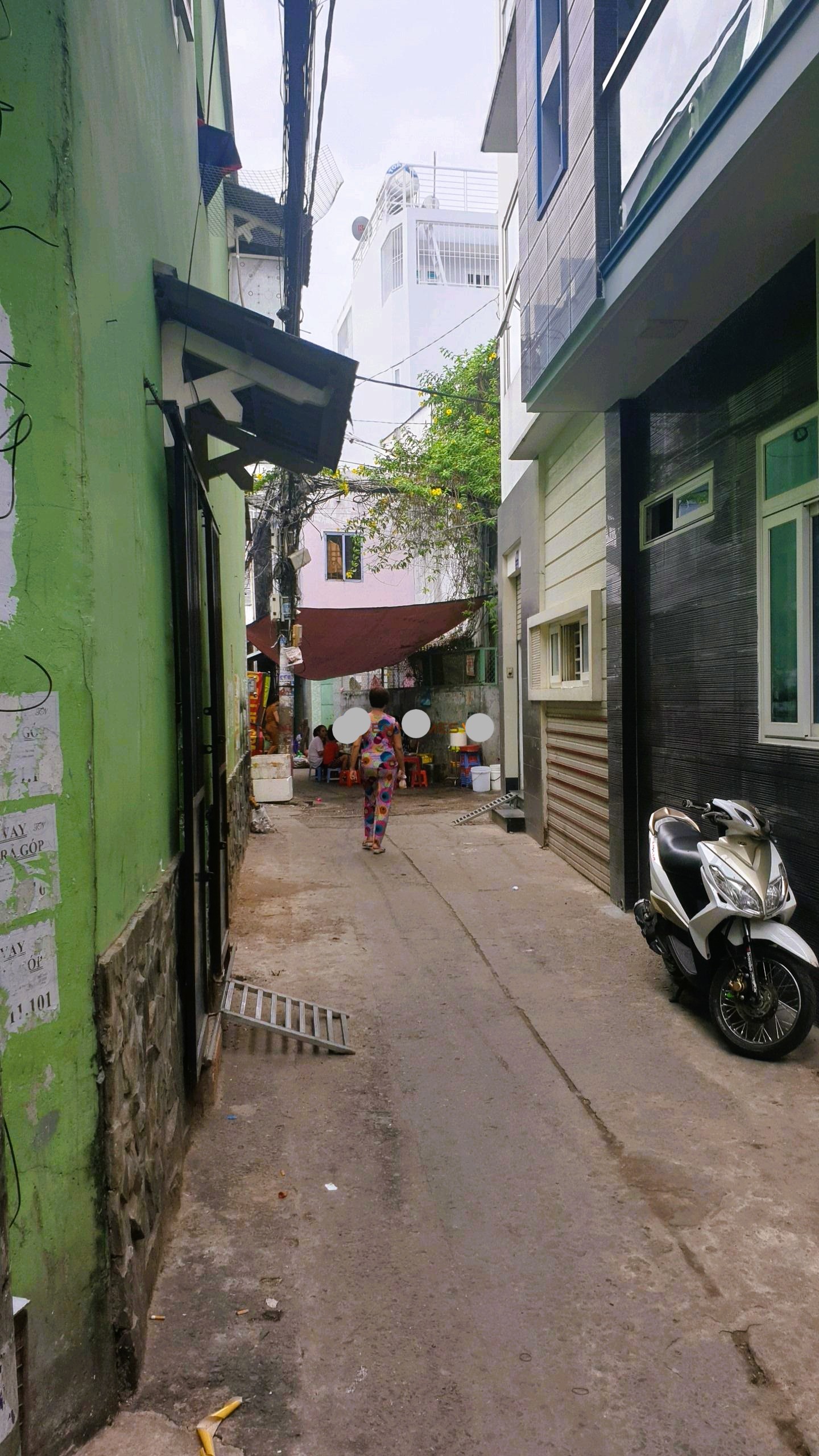 35M2 CMT8 HẺM THÔNG, 3 TẦNG, NỞ HẬU, 4ty5 3