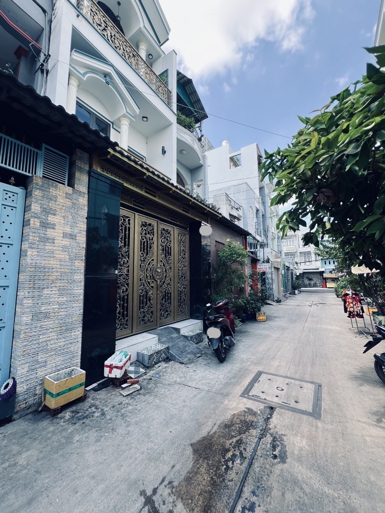 90m2 MT HẺM XE TẢI THÔNG 7M NGUYỄN NHỮ LÃM, 3 TẦNG BTCT, NỞ HẬU 5