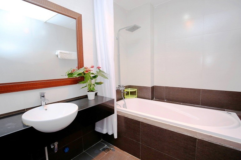 Cho thuê căn hộ 1PN rộng 85m2 tại Kim Mã, Ba Đình, đầy đủ nội thất đẹp, hiện đại 3