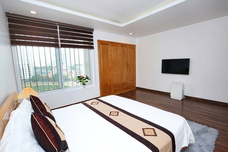 Cho thuê căn hộ 1PN rộng 85m2 tại Kim Mã, Ba Đình, đầy đủ nội thất đẹp, hiện đại 4