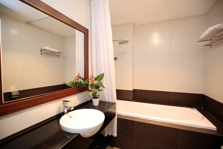 Cho thuê căn hộ 1PN rộng 85m2 tại Kim Mã, Ba Đình, đầy đủ nội thất đẹp, hiện đại 4