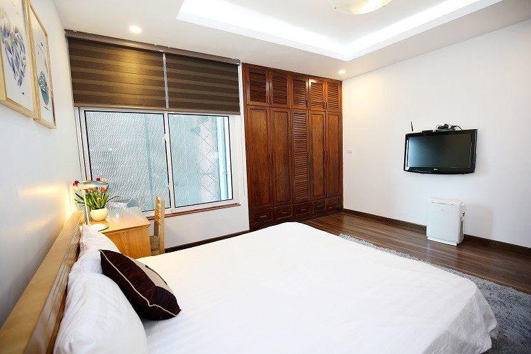 Cho thuê căn hộ 1PN rộng 85m2 tại Kim Mã, Ba Đình, đầy đủ nội thất đẹp, hiện đại 6