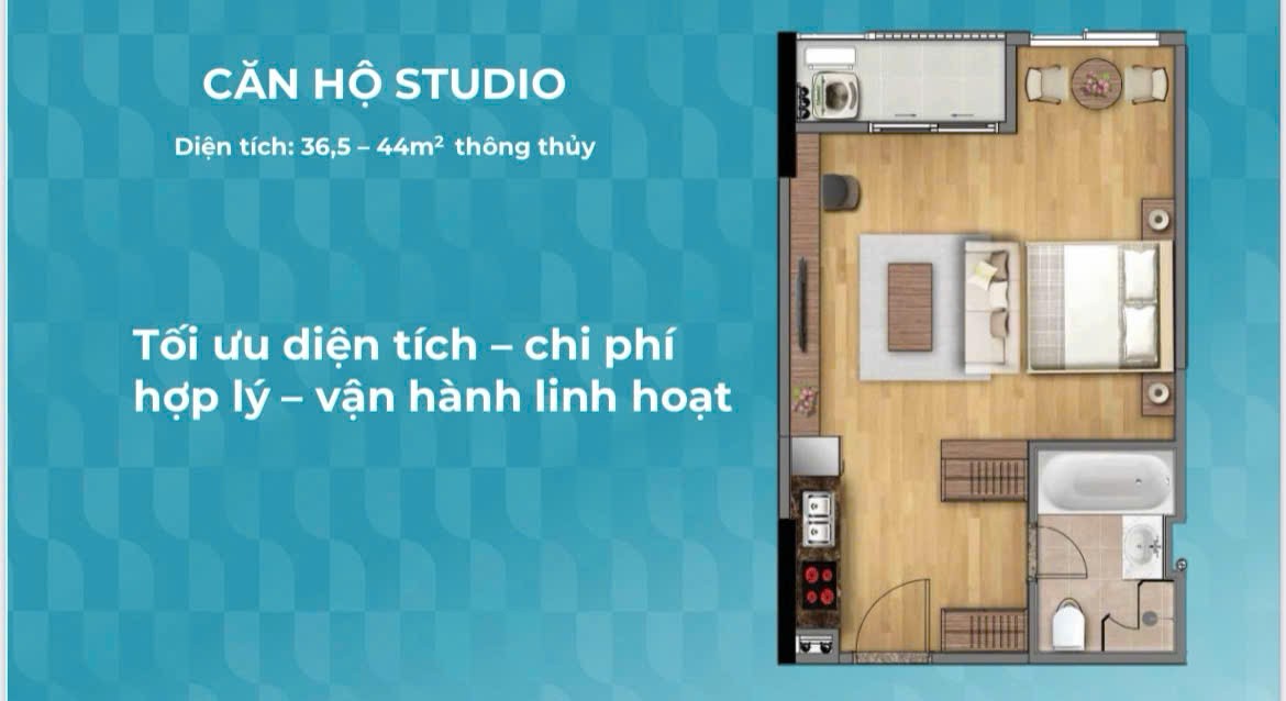 HACOM TOWER - CĂN HỘ STUDIO VIEW BIỂN VÀ PHỐ CỰC HIẾM - TẶNG THÊM 50TR KHI MUA TỪ BÂY GIỜ 5