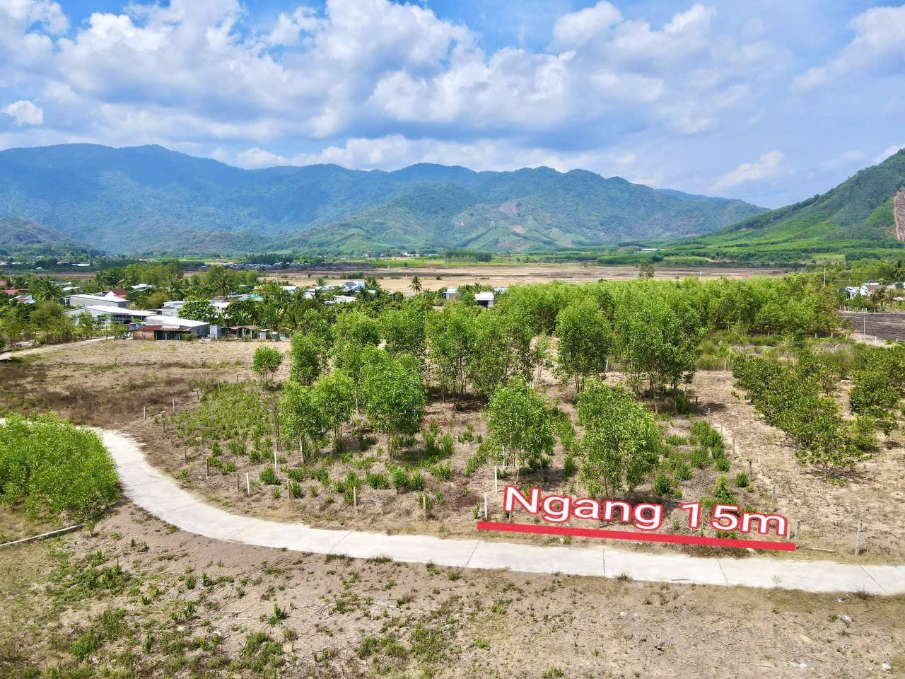 Bán đất vườn Diên Tân giá rẻ QH full thổ cư sát bên Hương Lộ 62 - ngay khu dân cư 3